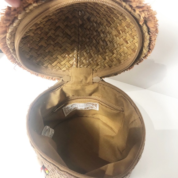 Cappelli straw round tiki hut purse - Picture 8 of 8
